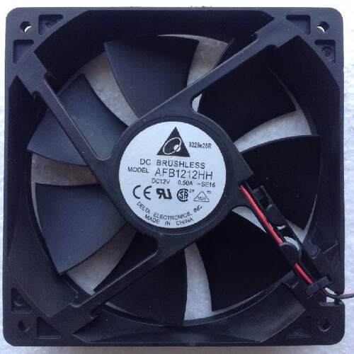 原装台达AFB1212HH 12025 12V 0.50A 双滚珠风扇
