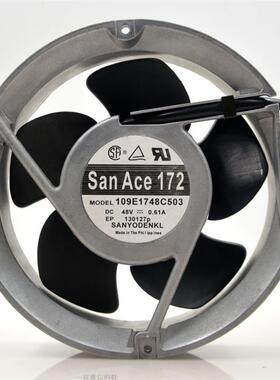 议价SanAce17251109E1748C50348V0.61A172*172*5117CM风扇