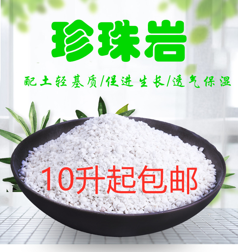 珍珠岩育苗扦插营养土保水10l