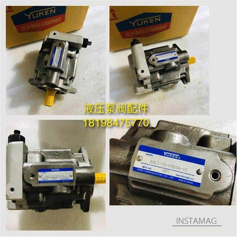 新款台湾YUKEN油泵ARL1-6/8/12/16-FR01A/S-10油研柱塞泵包邮
