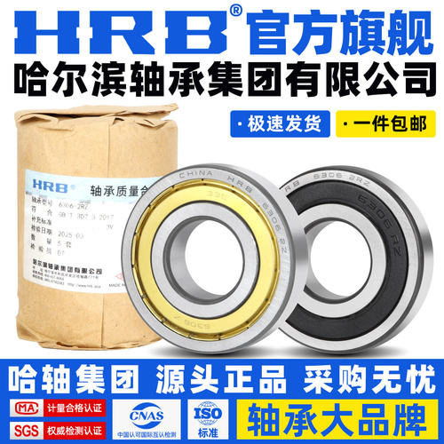 哈尔滨轴承 61910 61911 61912 61913 61914 - ZZ 2RZ