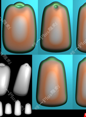 精一p736鼓弧面包平安无事牌浮精雕图jdp边框bmp灰度图电脑雕刻图