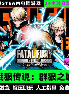 饿狼传说群狼之城/网盘发货/格斗游戏中文单机免steam全DLC