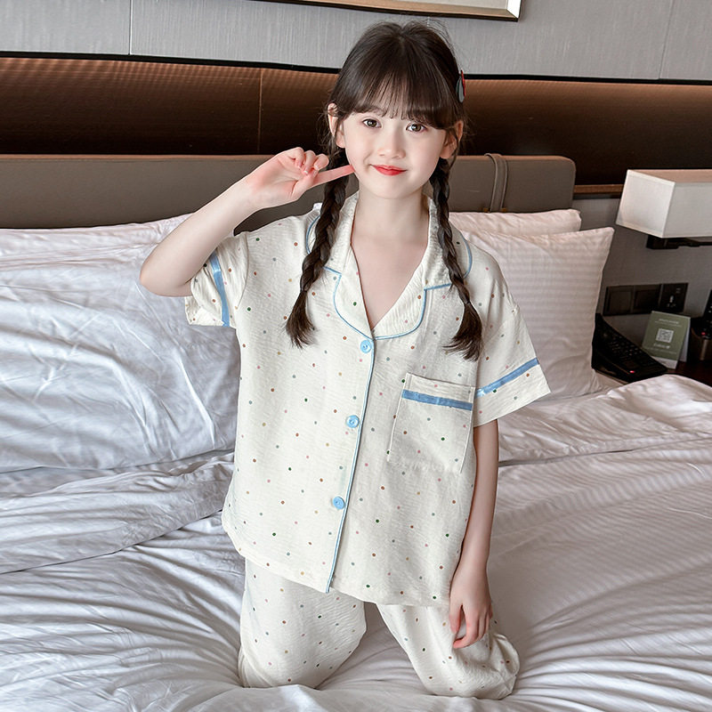 2025夏季女童夏季小家居服套装
