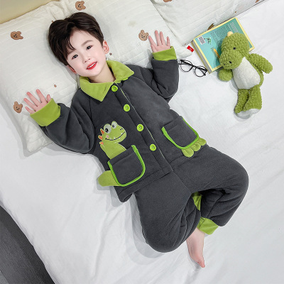 2024年冬季新款男家居服套装