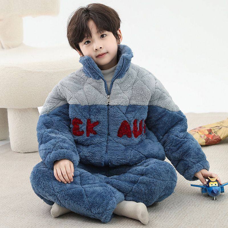 2024年冬季儿童冬季家居服套装