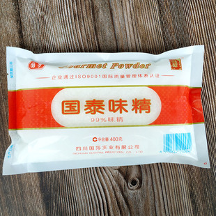 国泰味精大袋商用454g装 炒菜烹饪火锅煲汤家用调味料99%晶体国莎