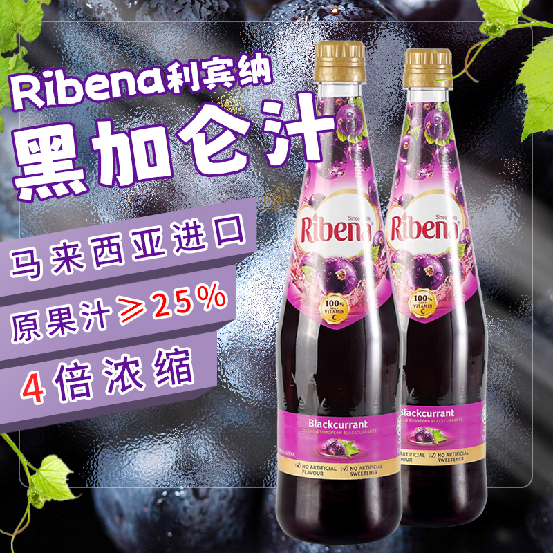 利宾纳浓缩黑加仑子汁奶茶店专用