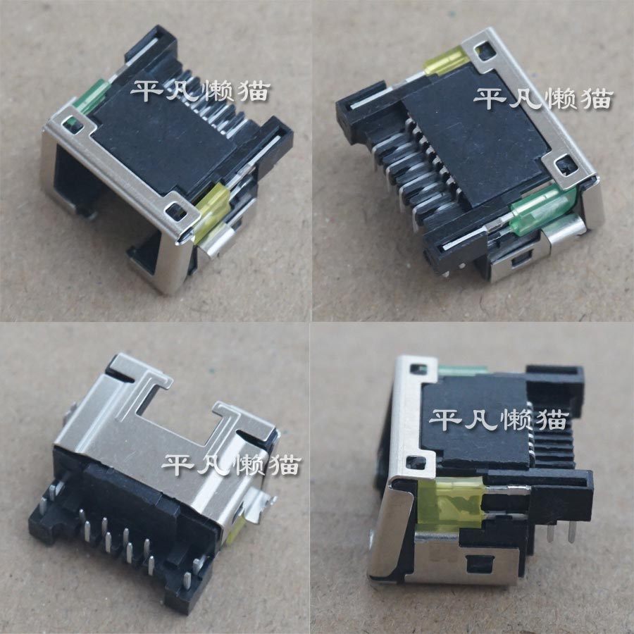 适用 联想 L14 gen3 斜口带灯网线口 网卡接口