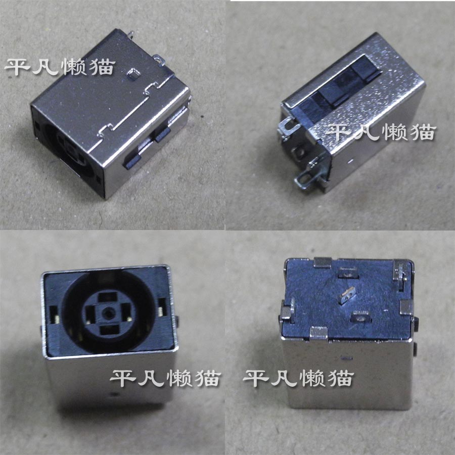 适用 戴尔 Inspiron 11 3137 3138 Alienware13 电源接口 单头