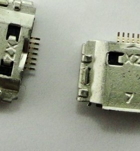 适用 三星 S5690 I9000 T959  S5630 充电接口 USB接口 尾插 7针