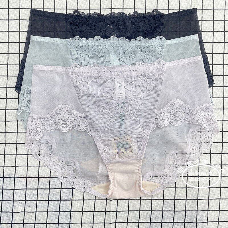 诗婷内裤女性惑调情夏薄蕾丝网纱透明中腰FA5664/FB5664文胸D5664