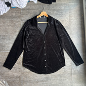 英国the white company秋冬女宽松显瘦丝绒长袖 不褪换 衬衫 上衣