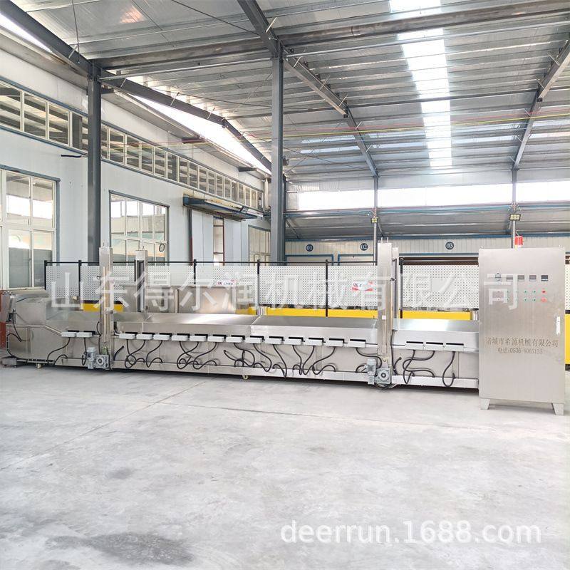 6500型全自动牛蛙油炸机 清江烤鱼油炸流水线 预制菜油炸设备厂家,清洗/食品/商业设备,炸炉/油炸机,淘宝优惠券,粉丝福利购,淘宝优惠卷