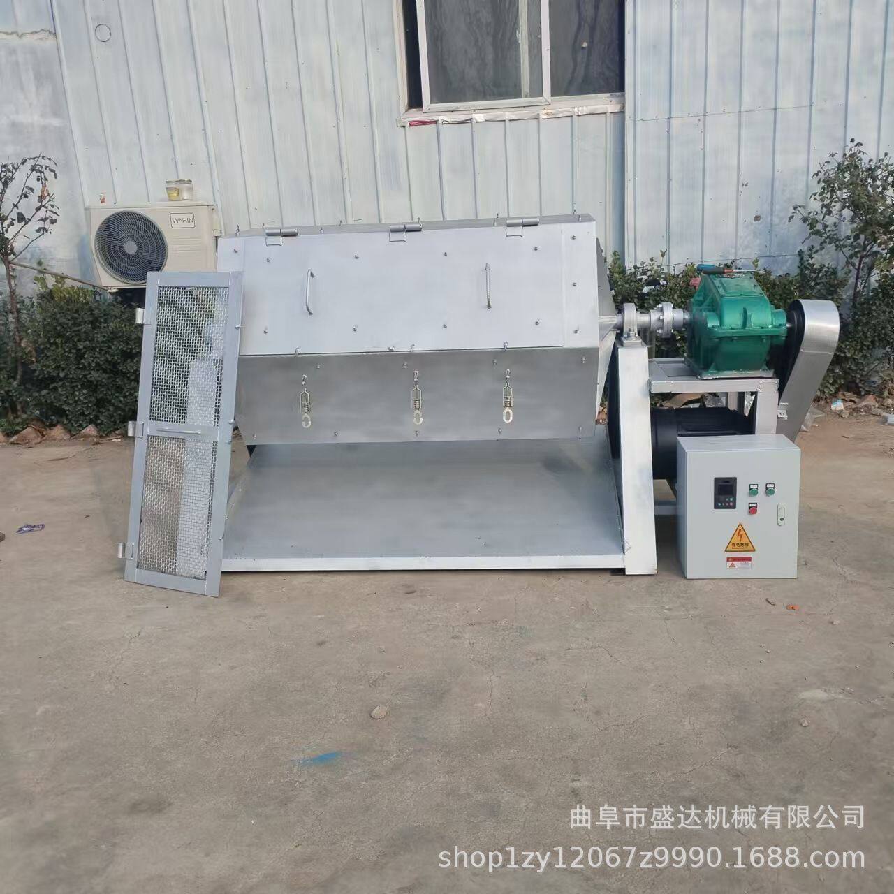 铁件滚筒除锈机 钻孔六角滚筒抛光机图片 不锈钢去氧化层研磨机