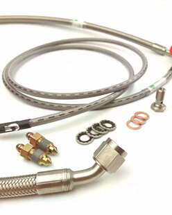 Goodridge刹车油管GD钢喉适用于AP BREMBO卡钳油管 HEL ENDLESS