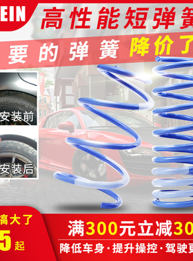 TEIN短弹簧汽车弹簧汽车短簧改装TS/爱巴赫/EDDY绞牙避震减震短簧