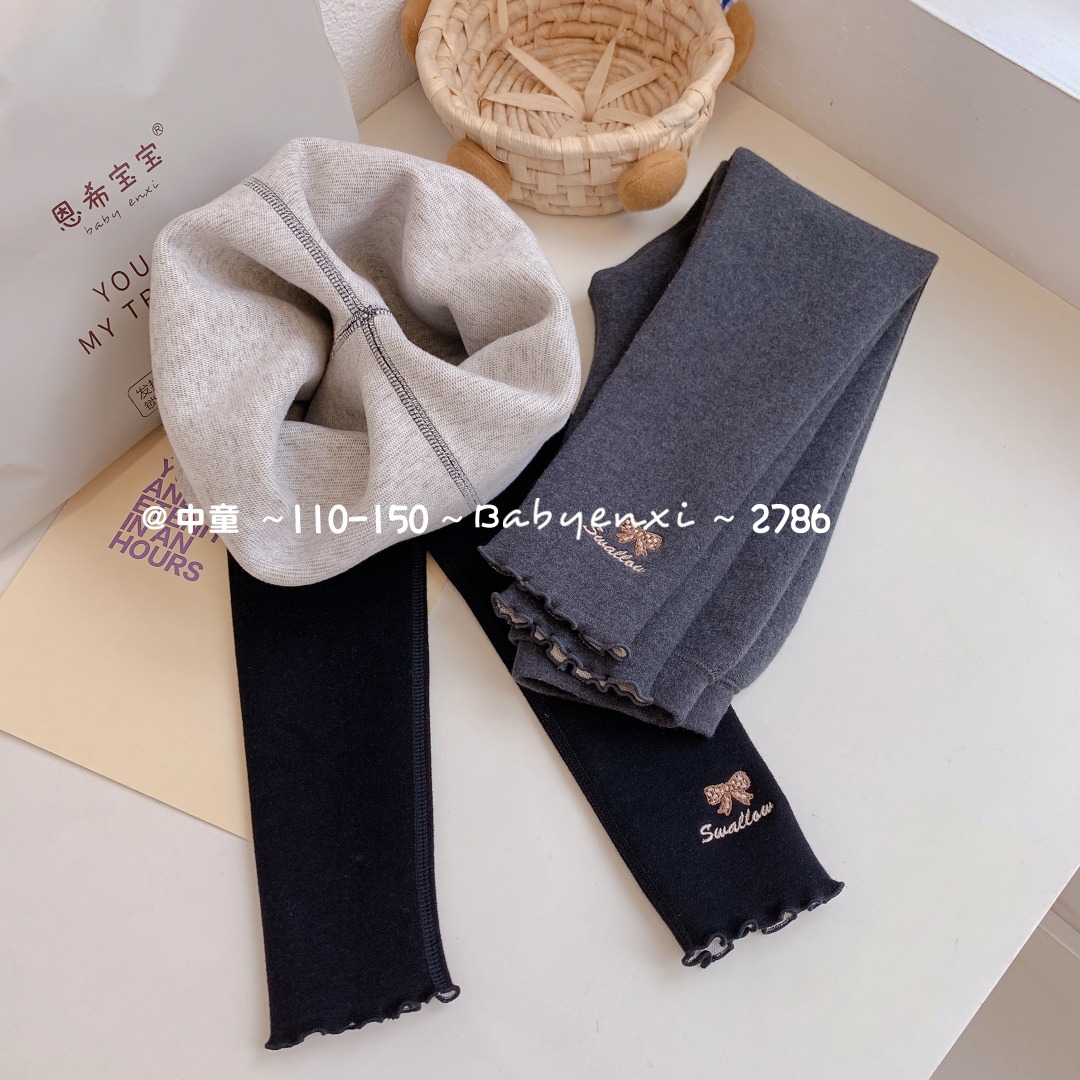 恩希宝宝棉羊绒一体裤女童打底裤