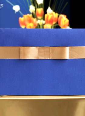 22x32cmA4超大9号毕业贺卡邀请函证书颁奖蝴蝶结高档烫金定制logo