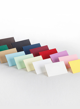 6x10cm迷你小信封无字VIP会员卡套渐变色签到区背景墙抽奖环创意