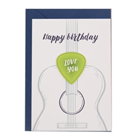 Классическая гитара, открытка