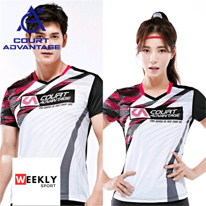 2020春季新品韩国佩极轻品牌ca5羽毛球服男女情侣速干运动短袖8