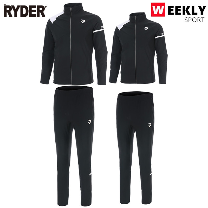 韩国RYDER22秋冬新品羽毛球服男女款运动服速干吸汗外套长袖+长裤