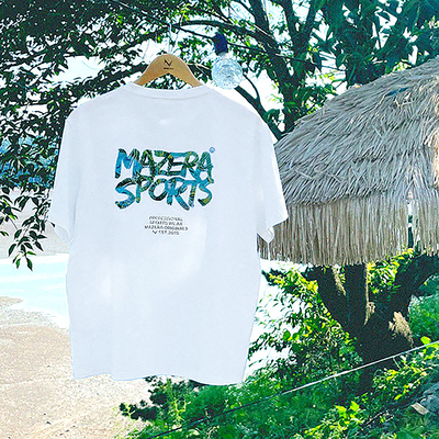 24新品韩国MAZERA夏季新品羽毛球服男女同款运动T恤吸汗时尚白色1