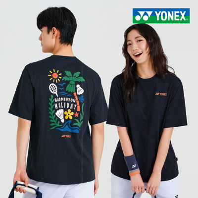 2026春夏新品韩国YONEX尤尼克斯羽毛球服男女同款半速干短袖T恤