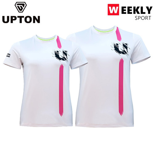 韩国upton羽毛球服白色