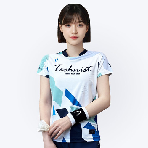 2025秋冬新品Technist韩国羽毛球服男款女款运动短袖速干吸汗T恤