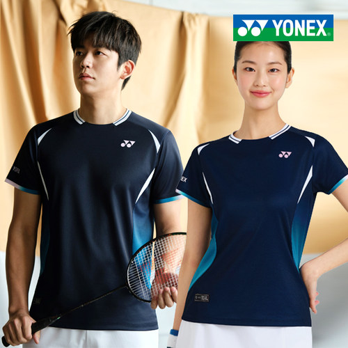 2026春夏新品韩国YONEX尤尼克斯羽毛球服男女款速干吸汗短袖套装