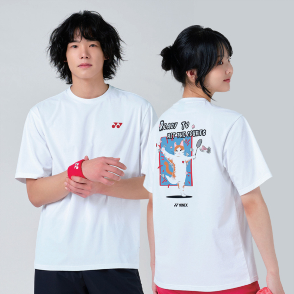 2025春夏新品韩国YONEX尤尼克斯羽毛球服男女同款半速干短袖T恤