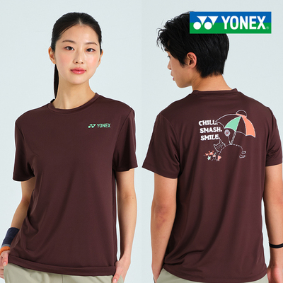 2026春夏新品韩国YONEX尤尼克斯羽毛球服男女同款基础速干短袖T恤