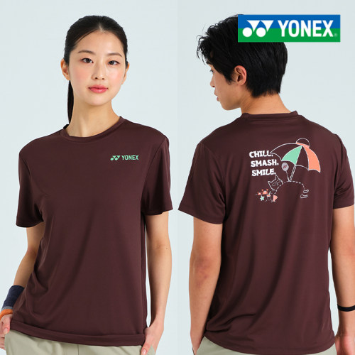 2026春夏新品韩国YONEX尤尼克斯羽毛球服男女同款基础速干短袖T恤