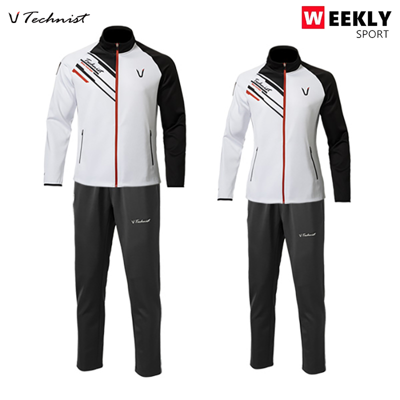 Technist韩国2022新品羽毛球服男女款运动服长袖长裤速干吸汗外套