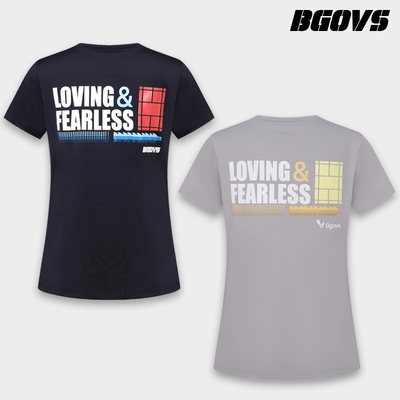 2026韩国春夏新品BGOVS羽毛球服男女速干吸汗基础款短袖T恤上衣