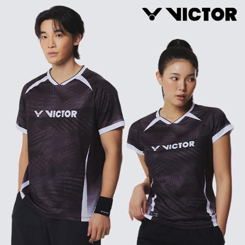 2026春夏新品VICTOR威克多韩国胜利羽毛球服男女吸汗短袖速干T恤