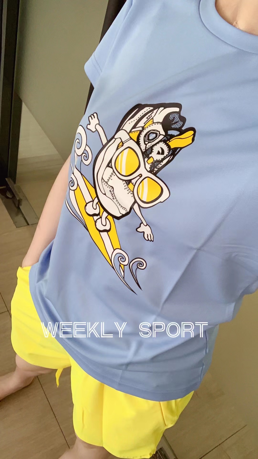 特价VITRO羽毛球服速干吸汗短袖