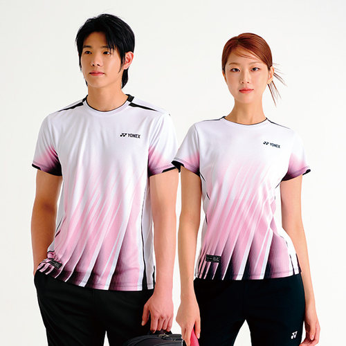 2025秋冬新品韩国YONEX尤尼克斯羽毛球服男女款速干吸汗短袖套装