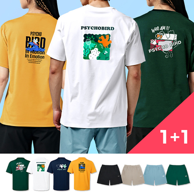 韩国进口正品PGNC佩极酷羽毛球服男女速干吸汗短袖＋裤子