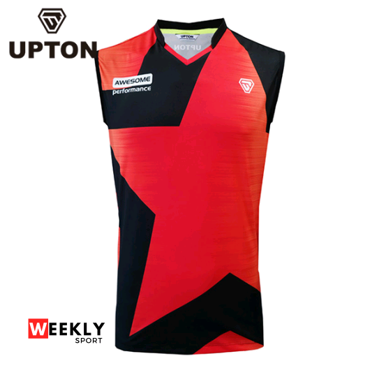 品牌upton五星个性砍袖羽毛球