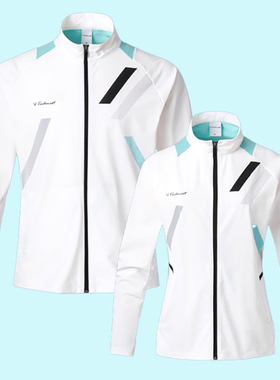 Technist韩国2023新品羽毛球服男女运动夹克长袖上衣速干吸汗外套