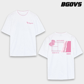 休闲速干轻薄T恤运动短袖 2025韩国春夏新品 BGOVS羽毛球服男女同款