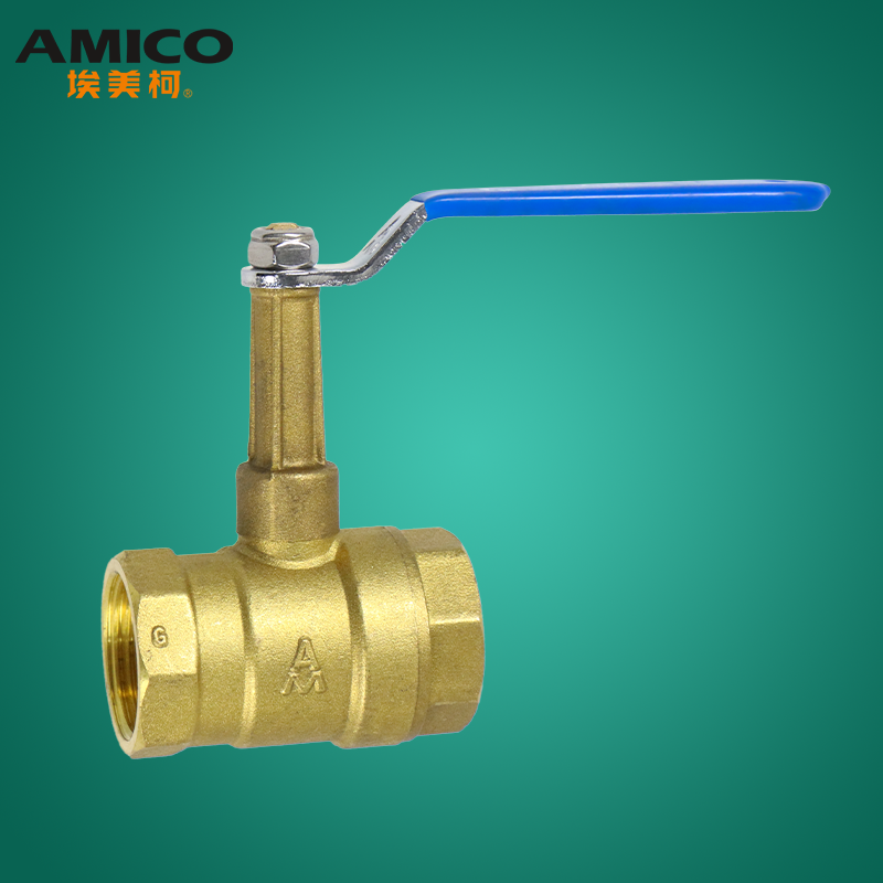 埃美柯空调球阀269黄铜高杆高柄风机盘管水路阀门开关手动高压阀