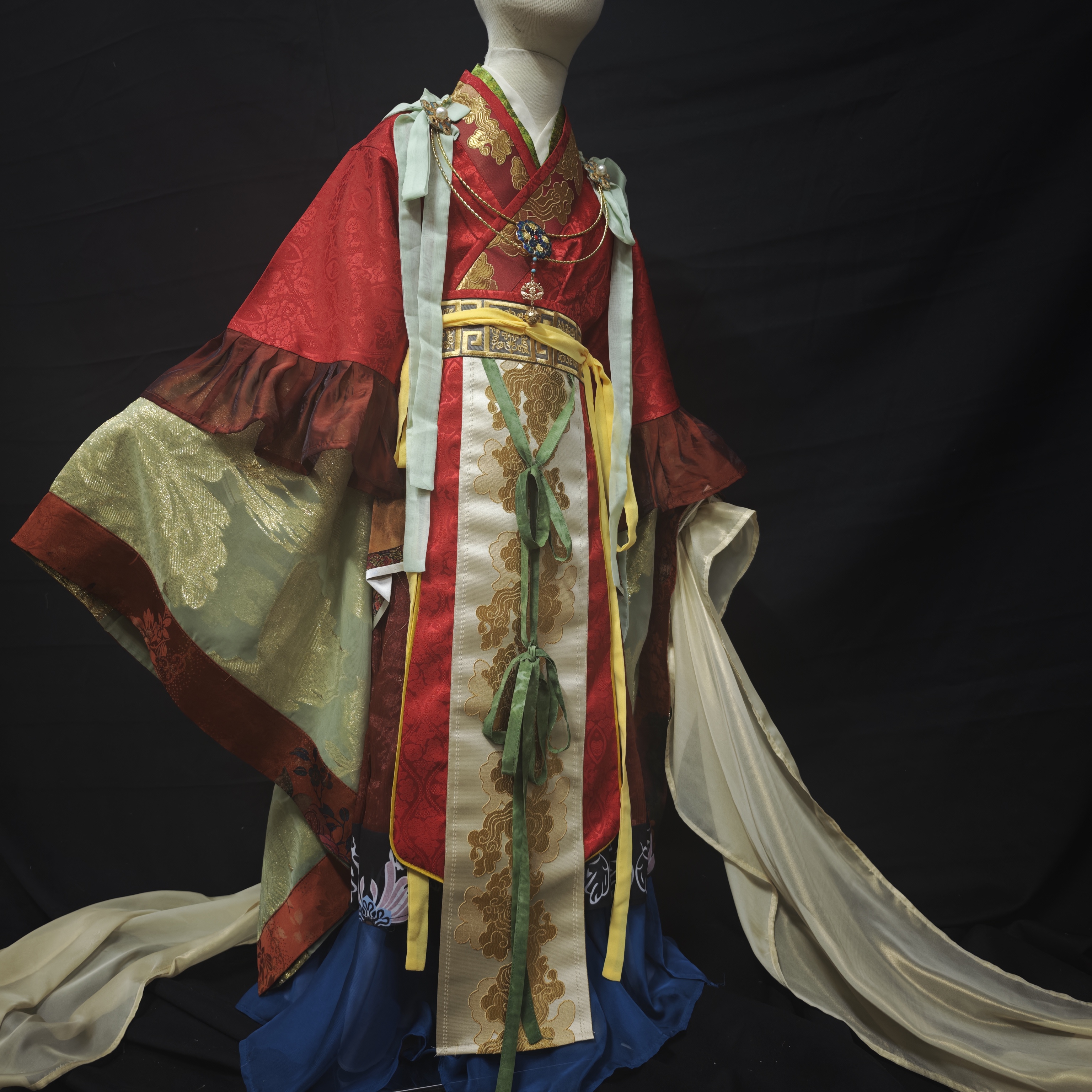 玺儿制作童装 仿古画 神仙图 魏晋 2