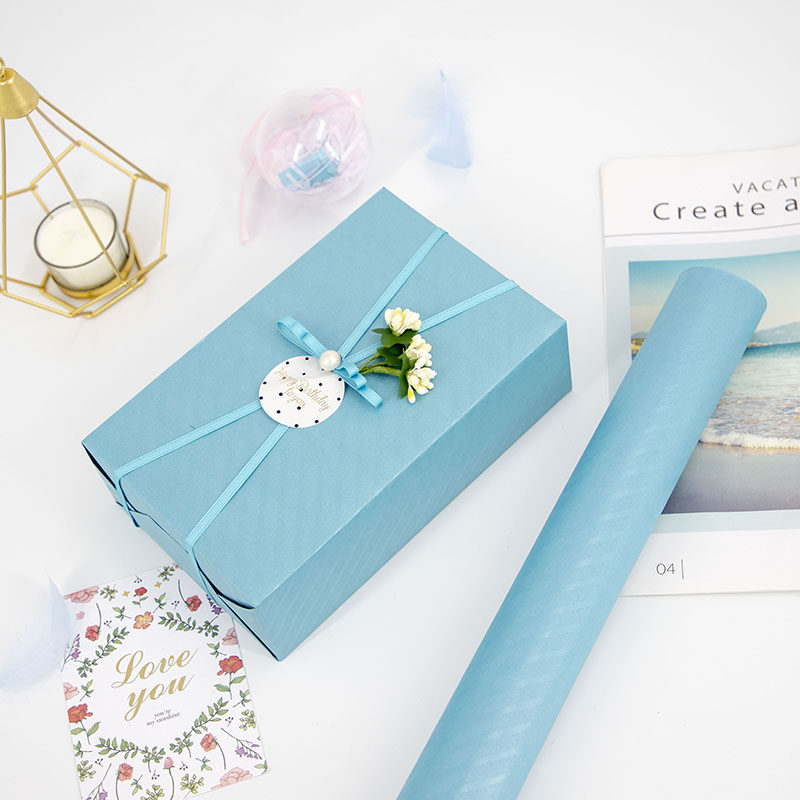 졸업 시즌 생일 축제 고급 비즈니스 생일 선물 선물 상자 포장지 수제 꽃다발 가방 책 표지 종이