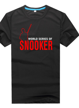 SNOOKER 斯诺克 桌球 奥沙利文 台球 文化衫 速干 短袖 T恤 衣服