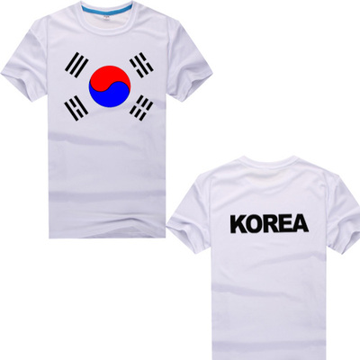KOREA韩国街舞国旗短袖圆领速干