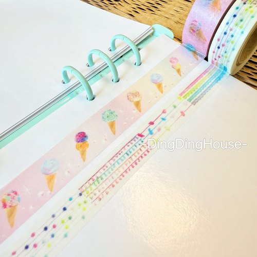 日本个人作家和纸胶带分装